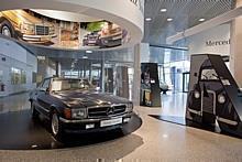 Der Young Classics Store im Mercedes-Benz Museum in Stuttgart.